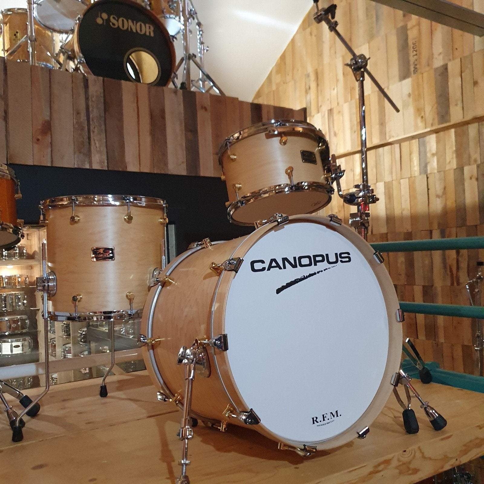Canopus RFM natural maple set: topklasse sets, Ophalen of Verzenden, Nieuw, Overige merken