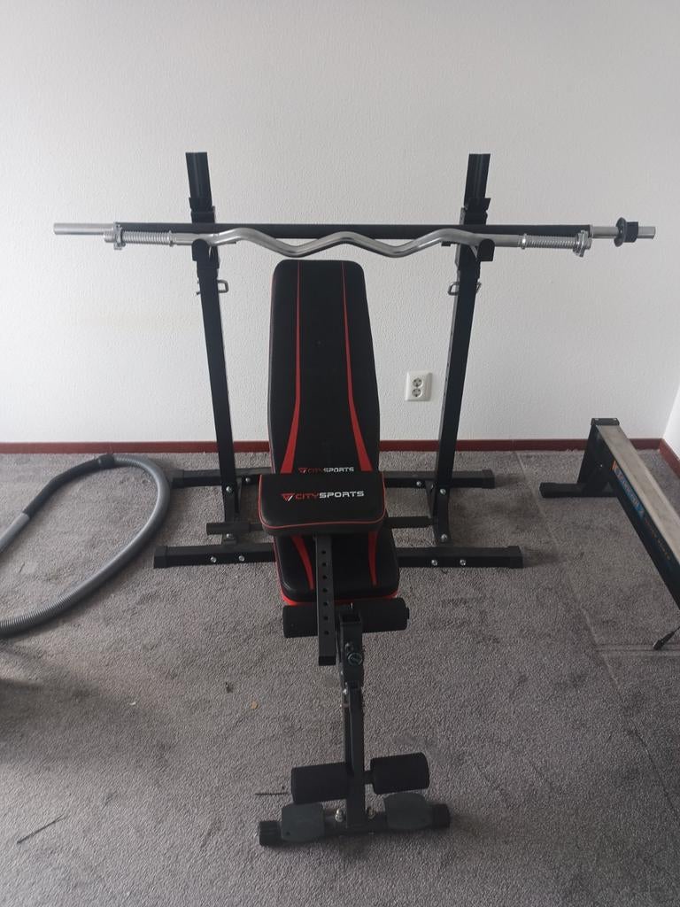Sport bank halters en gewichten, Sport en Fitness, Fitnessmaterialen, Ophalen of Verzenden, Fitnessbank