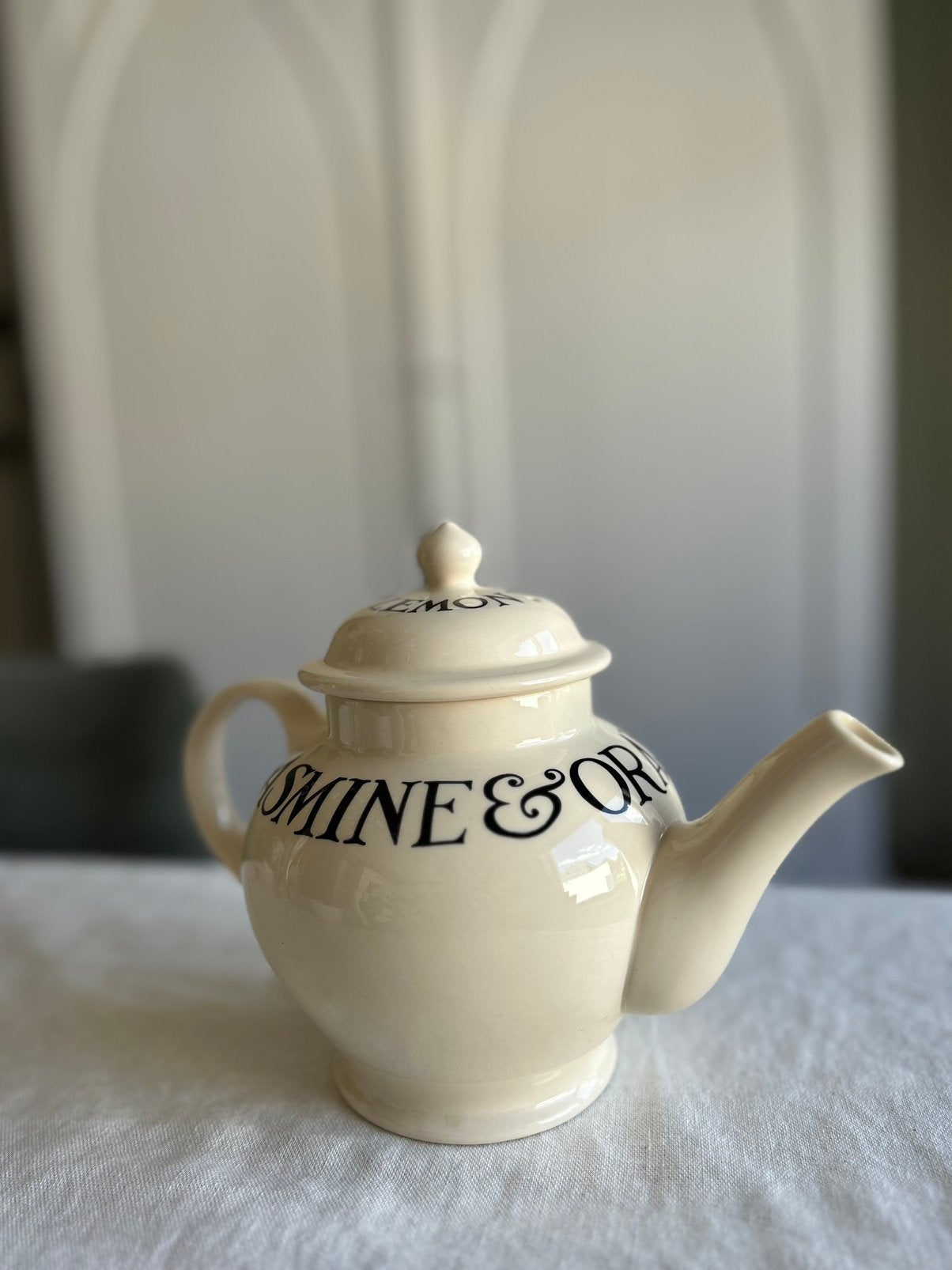 Emma Bridgewater theepot ‘Black Toast’, Ophalen, Zo goed als nieuw, Emma Bridgewater, Theepot