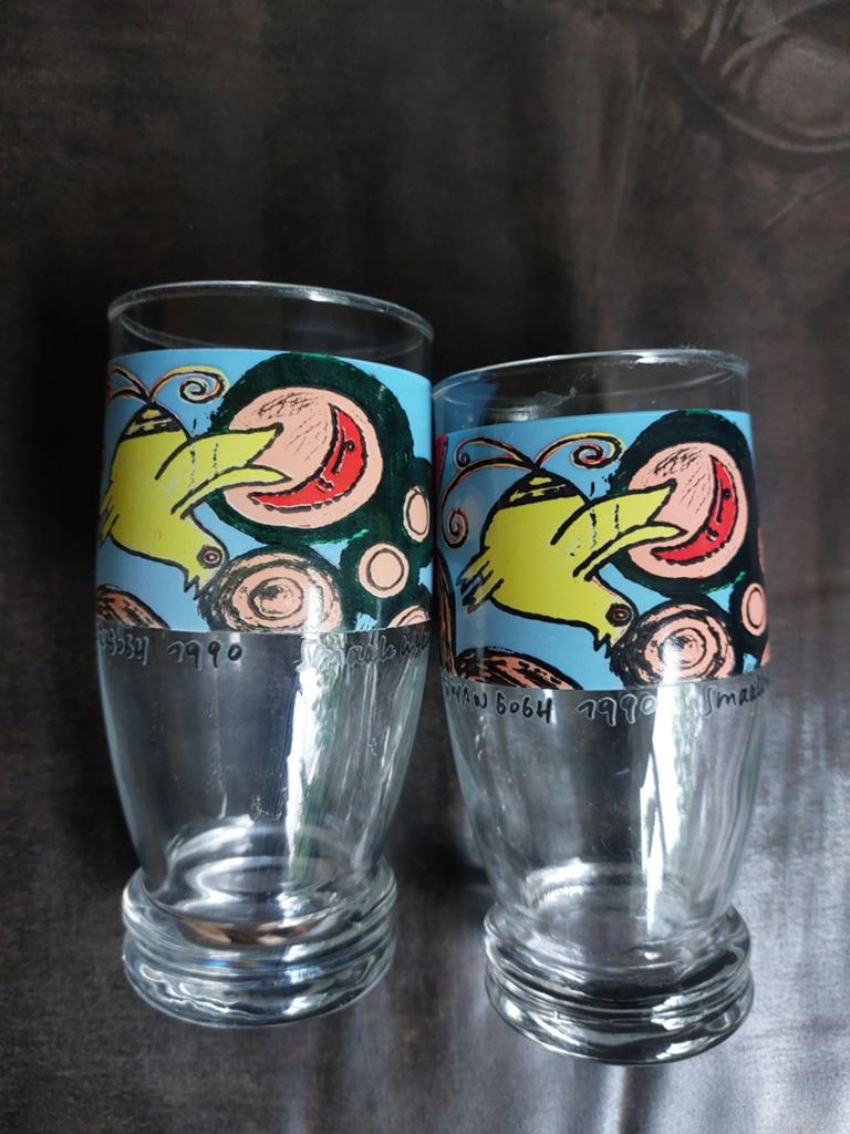 Corneille glazen, Verzamelen, Glas en Borrelglaasjes, Ophalen of Verzenden, Zo goed als nieuw