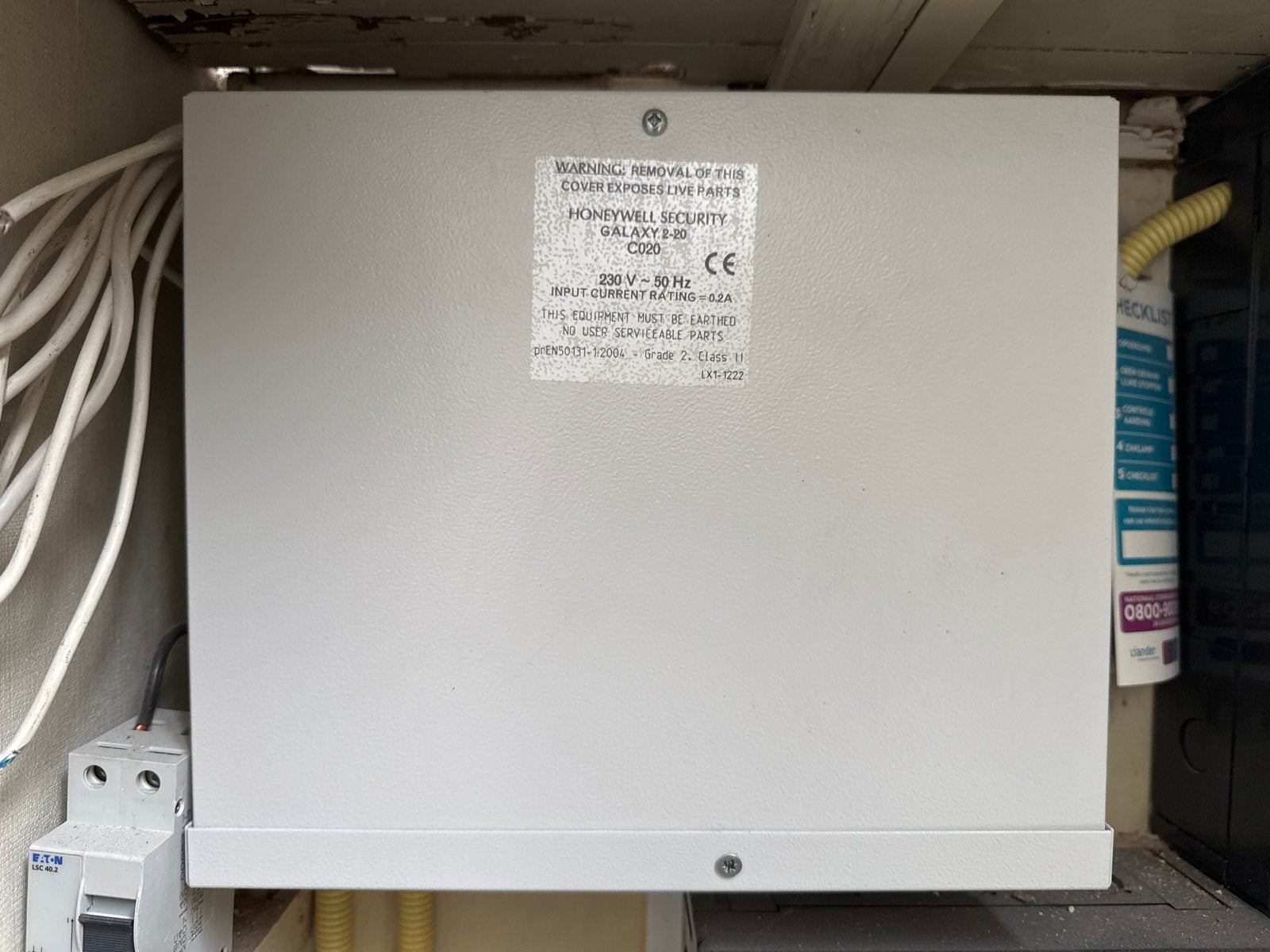 Honeywell Galaxy G2-20 Alarmcentrale - Beveiligingssysteem, Ophalen, Gebruikt, Compleet systeem, Overige soorten
