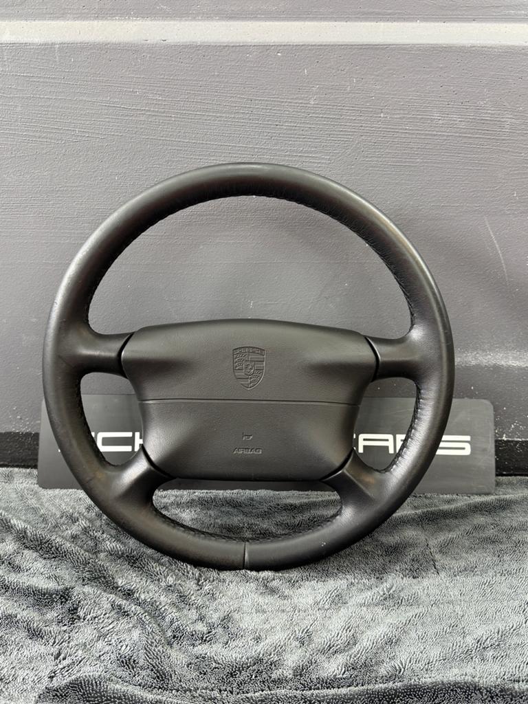 Porsche Boxster / 911 4-spaaks stuurwiel met airbag, Auto-onderdelen, Ophalen, Gebruikt, Porsche