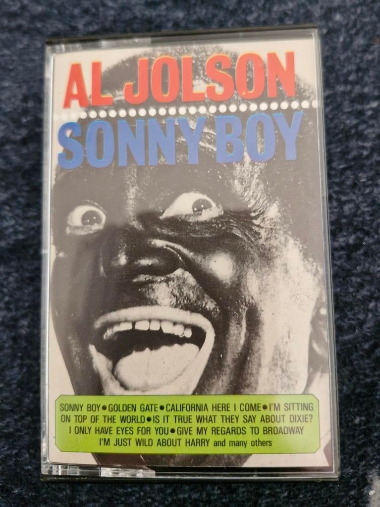 Cassettebandje Al Jolson, Ophalen of Verzenden, Zo goed als nieuw, Nederlandstalig, 1 bandje