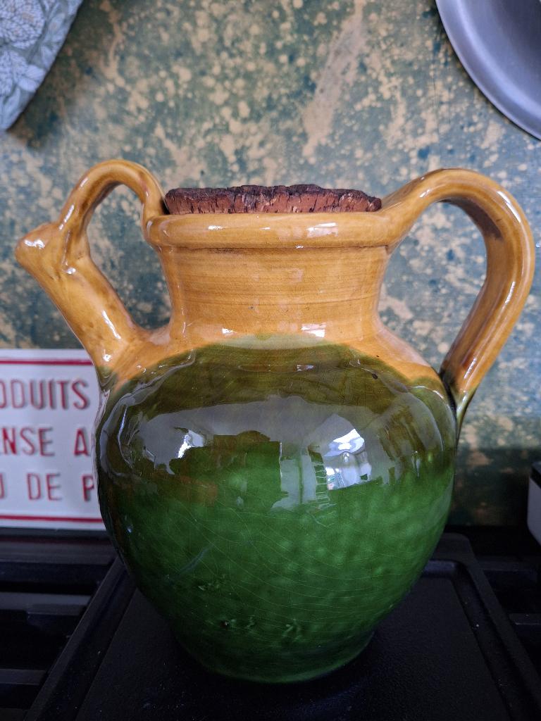 Oude franse kruik, gargoulette, waterkruik, Antiek en Kunst, Ophalen of Verzenden