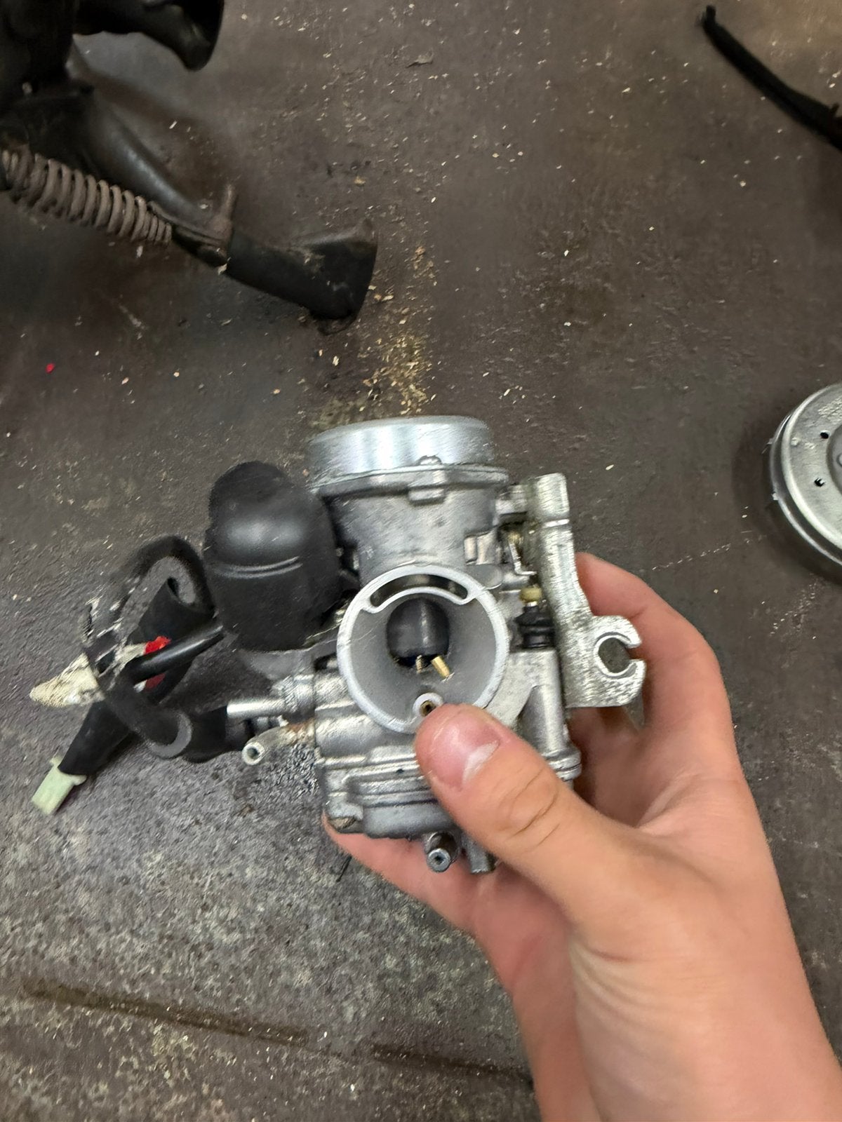 Vespa 4t 4v carburateur, Ophalen of Verzenden, Zo goed als nieuw, Overige typen