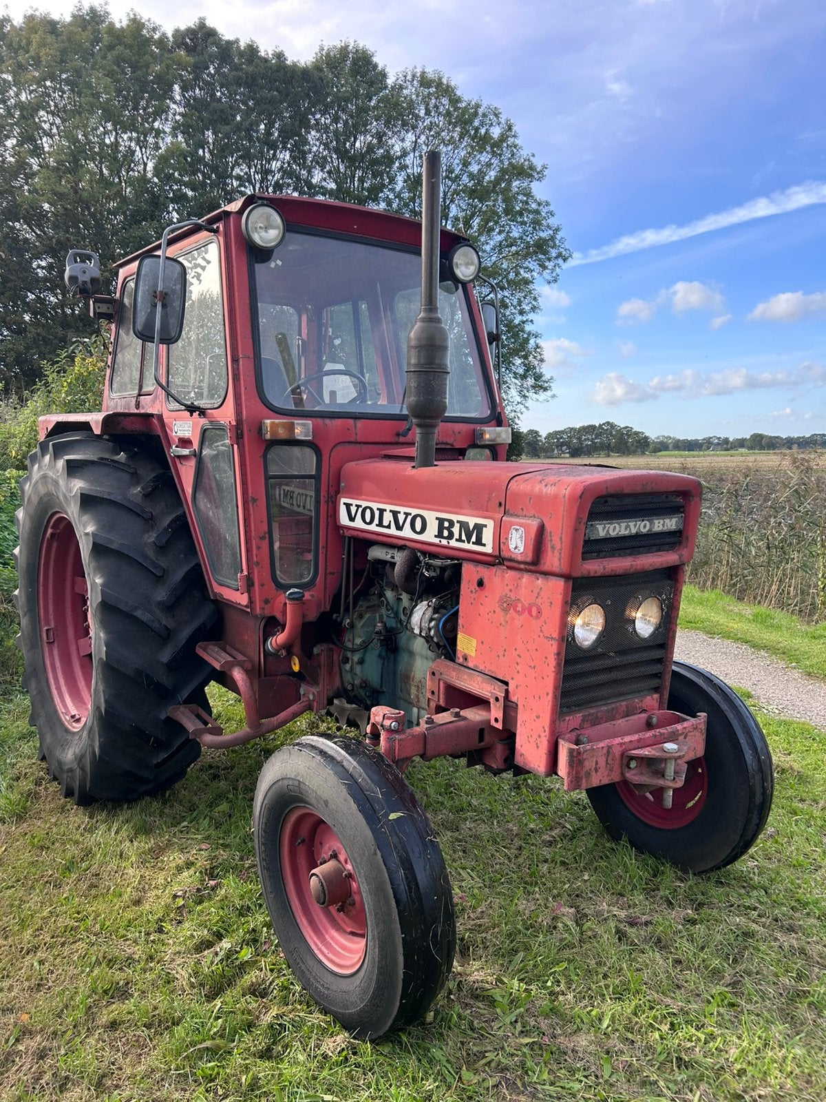 Opa’s stok originele volvo bm 500 tractor trekker izgst, Gebruikt, Tot 2500, Tot 80 Pk, Ophalen