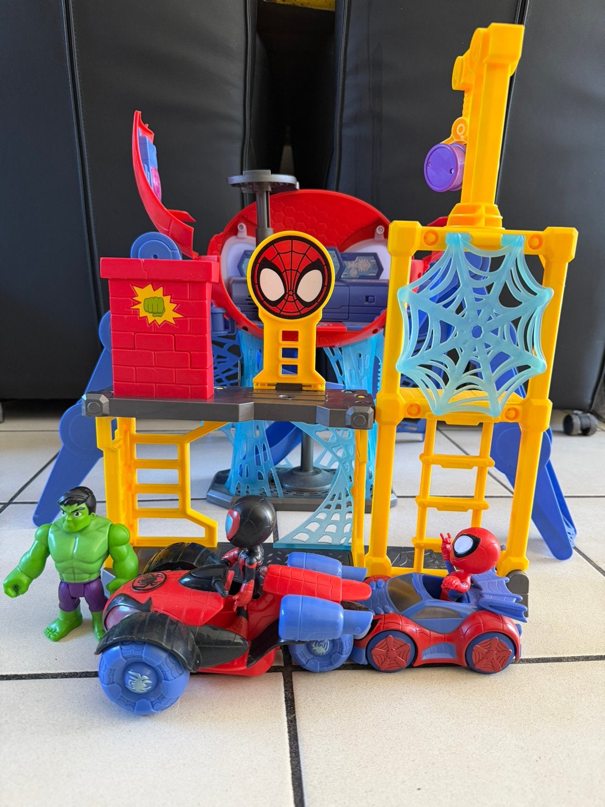 Spidey en zijn Geweldige Vrienden Speelset, Ophalen of Verzenden, Zo goed als nieuw