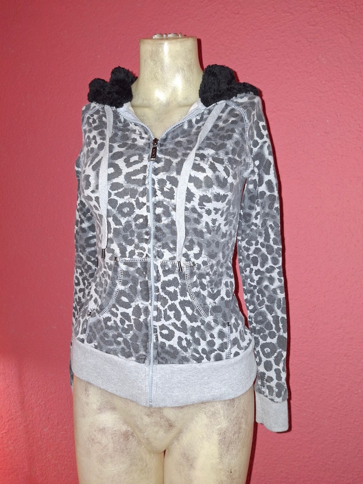 panter vest met capuchon maat XS, Ophalen, Cool cat, Maat 34 (XS) of kleiner, Grijs