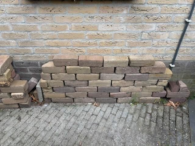 Klinkers Waaltjes, Tuin en Terras, Ophalen, Gebruikt, Beton, Klinkers