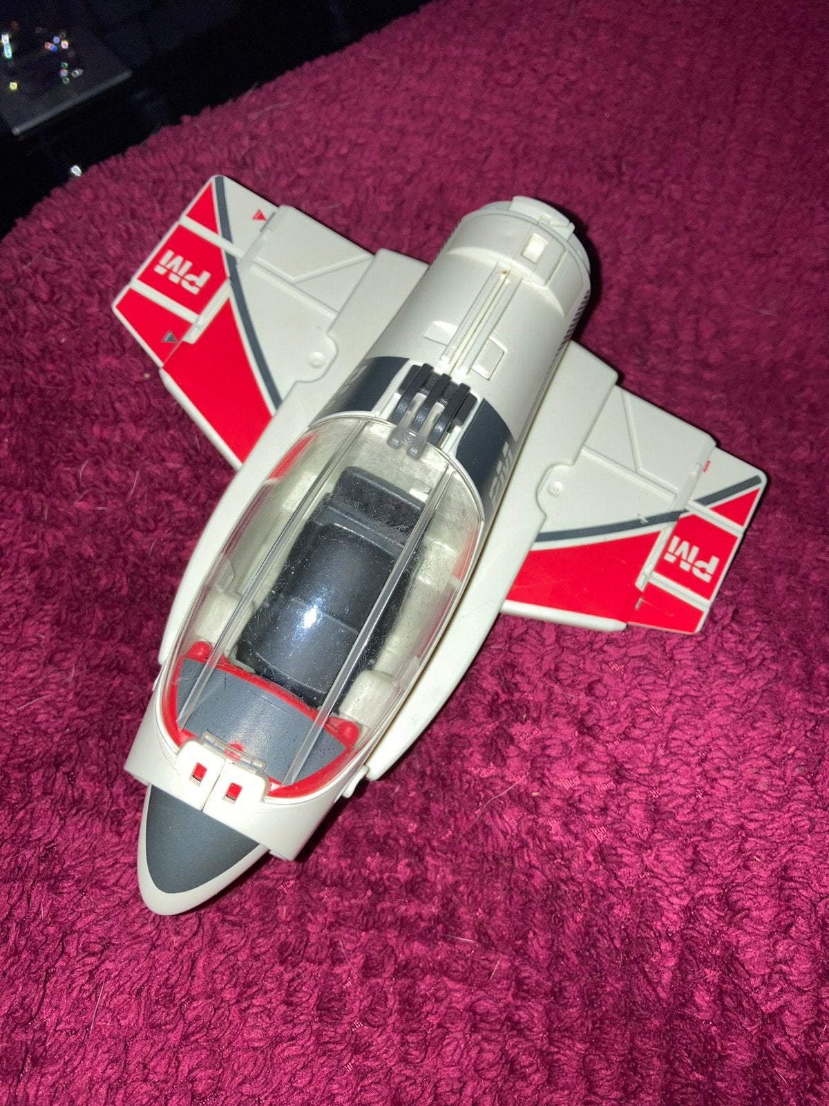 Playmobil meeneem straaljager, Ophalen of Verzenden, Zo goed als nieuw