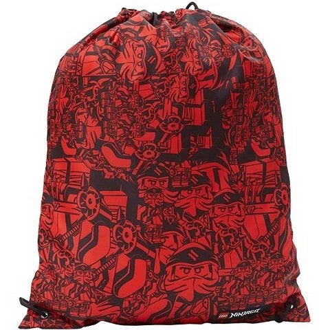 LEGO Gymtas Ninjago Red 10034-2202 NIEUW, Lego, Nieuw, Ophalen of Verzenden, LEGO