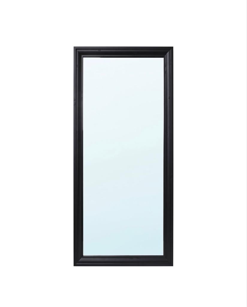 IKEA Spiegel 75x165 cm - Zwart, zo goed als nieuw, Huis en Inrichting, Woonaccessoires | Spiegels, Ophalen, Zo goed als nieuw