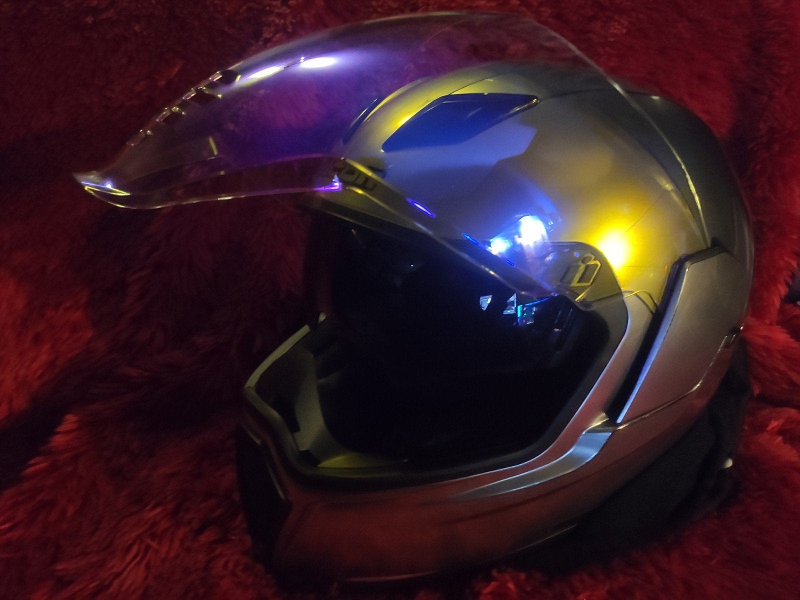ICON Airflite motorhelm S/56 + 2 vizieren + tas, Motoren, Overige merken, Dames, Ophalen of Verzenden, Nieuw zonder kaartje