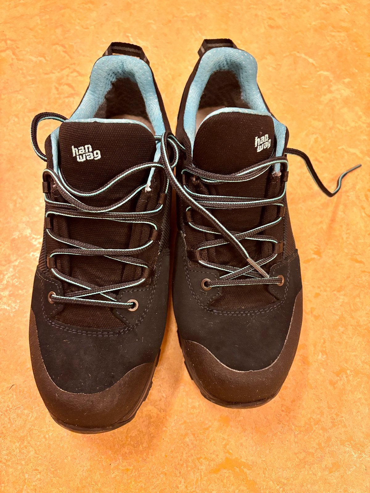 Hanwag wandelschoenen - 40,5/H - (nieuwwaarde  >€200), Ophalen of Verzenden, Zo goed als nieuw, Blauw, Wandelschoenen