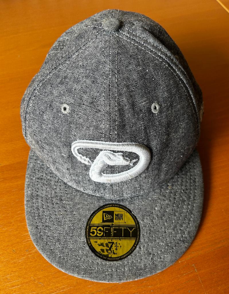 New Era 59FIFTY grijs, Ophalen of Verzenden, Pet, 58 of 59 cm (L, 7¼ of ⅜ inch), New Era