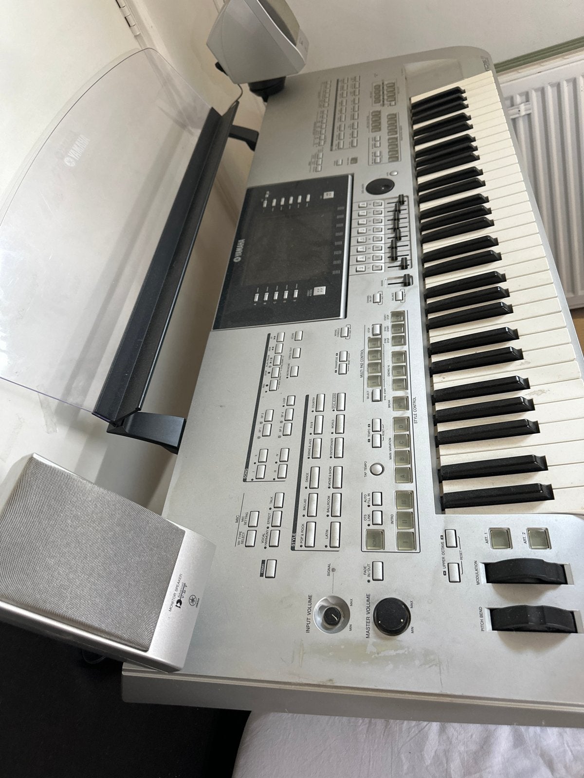 Yamaha Tyros 3 Digital Workstation Keyboard, Ophalen, Yamaha, Aanslaggevoelig, 61 toetsen