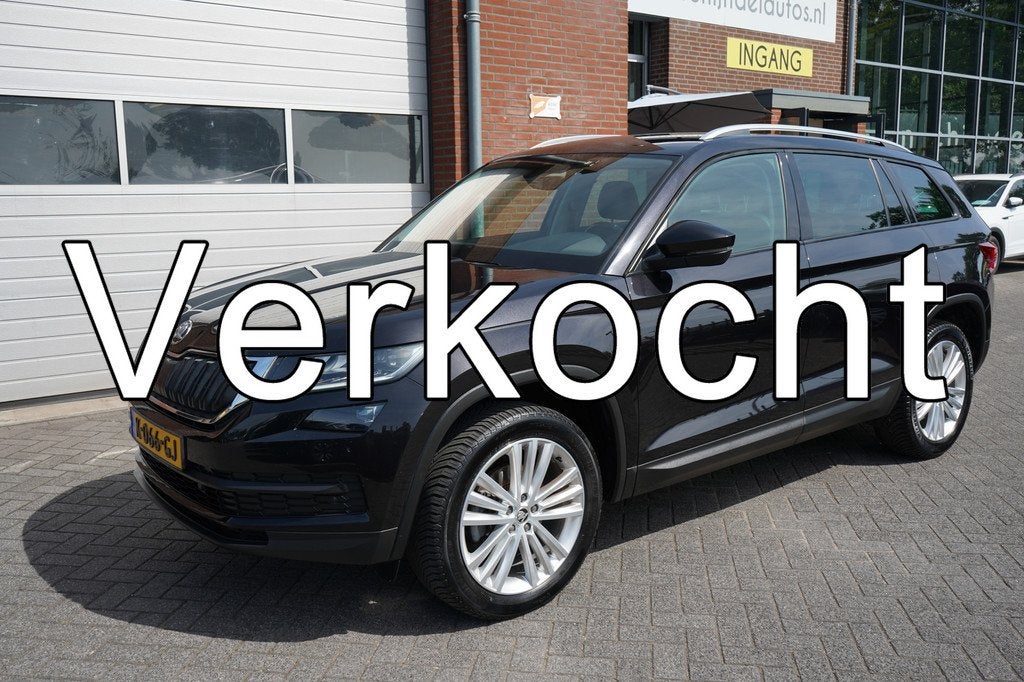 Skoda Kodiaq 1.5 TSI 150PK BUSINESS EDITION DEC 2020 ORIGINE, Auto's, Skoda, 4 cilinders, 150 pk, 1481 kg, Zwart