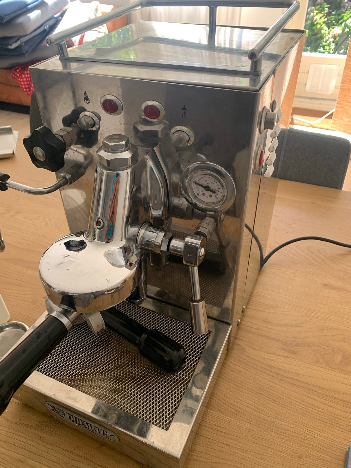 Isomac Itala Espressoapparaat met E61 zetgroep, Witgoed en Apparatuur, Koffiezetapparaten, Gebruikt, Espresso apparaat, Gemalen koffie