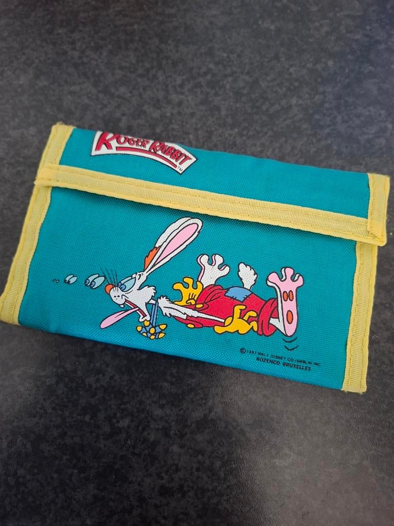 Roger rabbit portemonnee vintage  1991, Ophalen of Verzenden