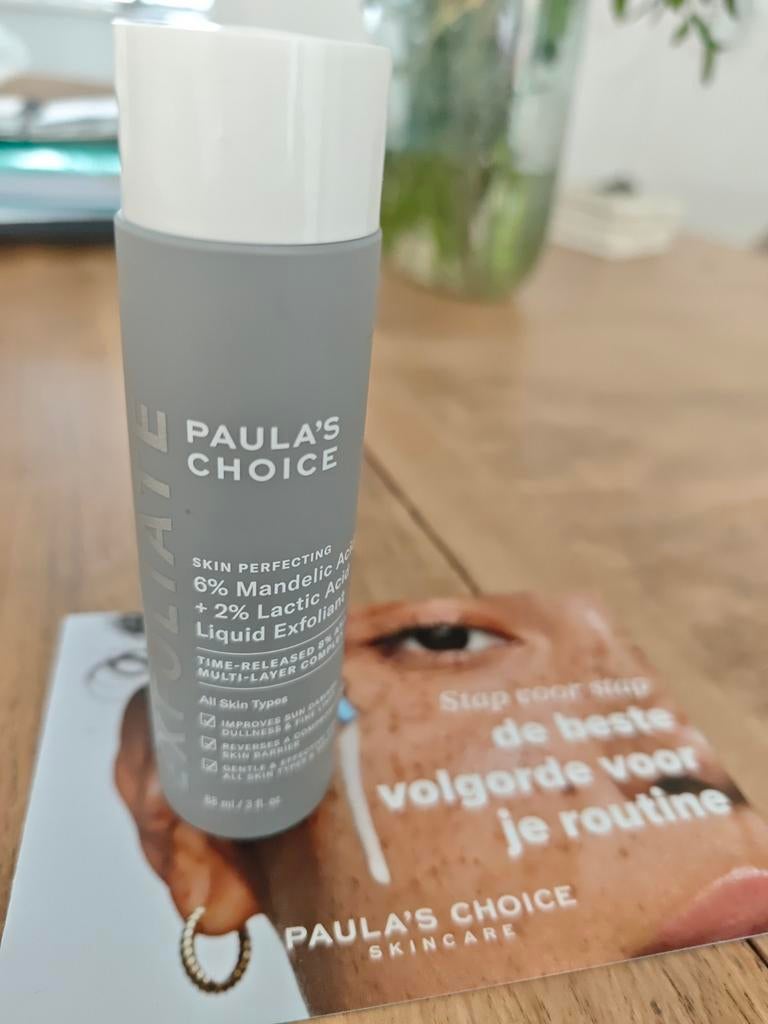 Paula's Choice 6% Mandelic Acid + 2% Lactic Acid Exfoliant, Ophalen of Verzenden, Gehele gezicht