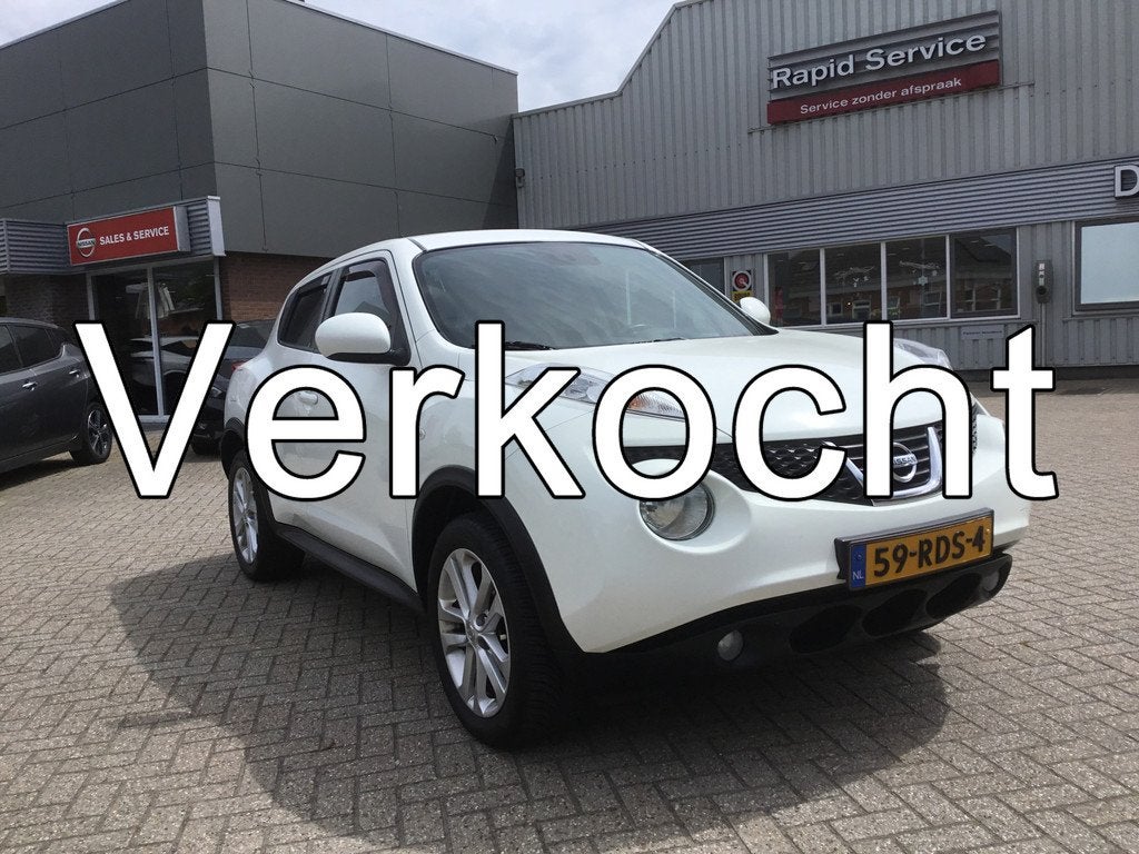 Nissan Juke 1.6i 16v Acenta Airco,Navi (bj 2011), Euro 5, 4 cilinders, Met garantie (alle), Origineel Nederlands