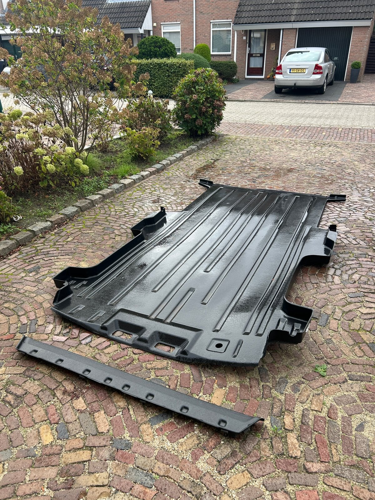 Bodemplaat ford transit custom dubbele schuifdeur, Tuin en Terras, Ophalen, Nieuw, Kunststof