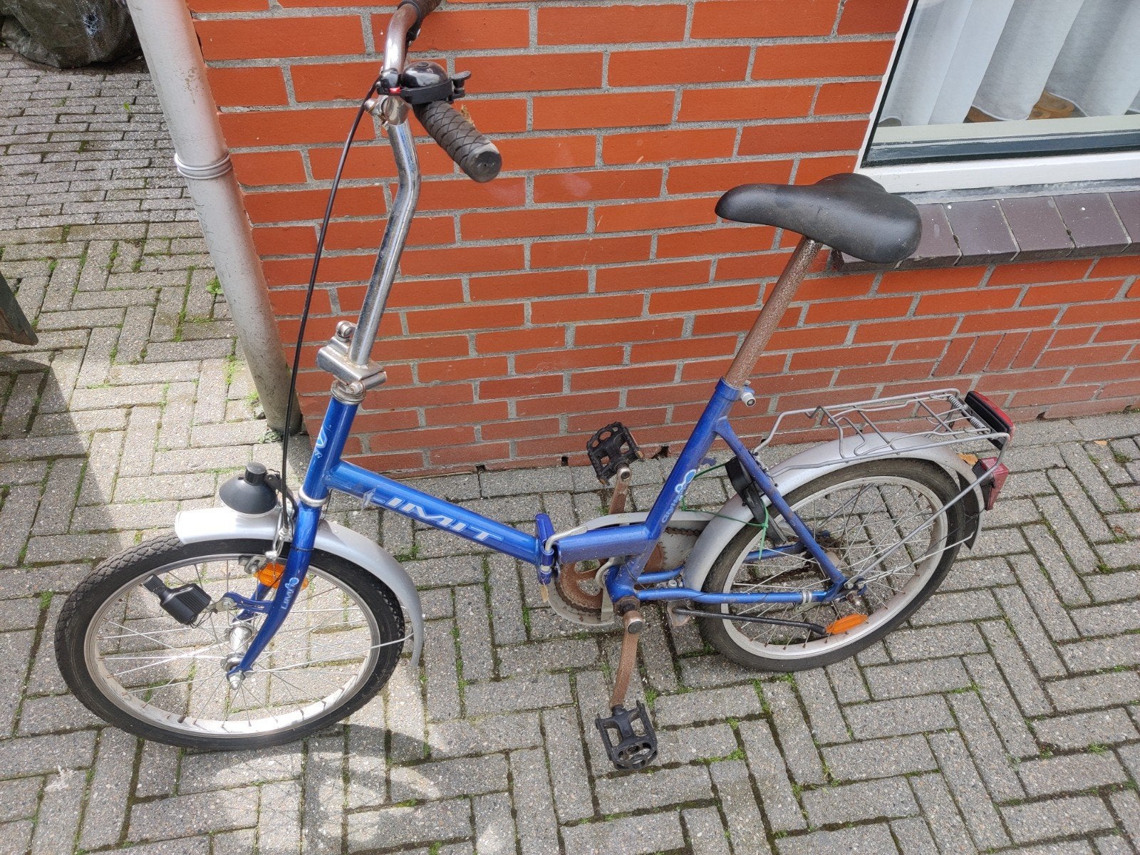 Limit vouwfiets, Fietsen en Brommers, Fietsen | Vouwfietsen, 20 inch of meer, Gebruikt, Totaal opvouwbaar, Ophalen