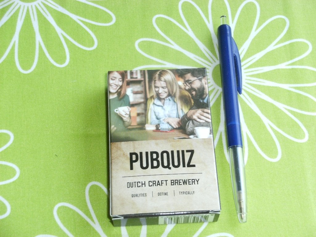 Pubquiz van Dutch Craft Brewery - Een gezellig partyspel, Vijf spelers of meer, Ophalen of Verzenden, Zo goed als nieuw