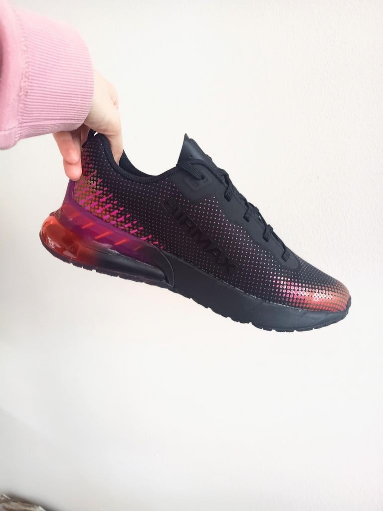 Nike Air Max Phoenix Zwart & Roze Sneakers Maat 40, Ophalen of Verzenden, Zo goed als nieuw, Zwart, Sneakers of Gympen
