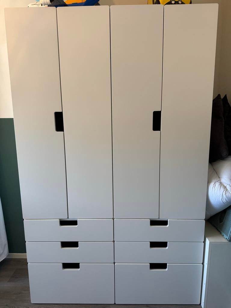 Kinderkledingkast IKEA (Stuva) 2x, Kinderen en Baby's, Kinderkamer | Commodes en Kasten, Ophalen
