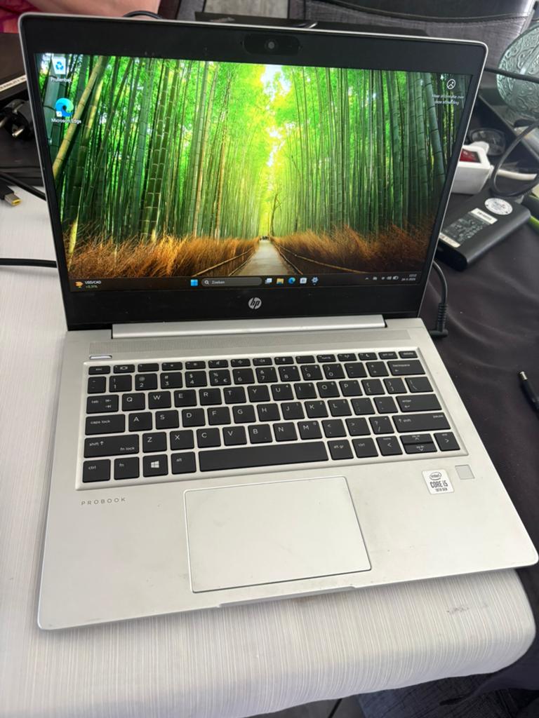 Hp probook 430 g7 I5-10210u 8gb 256gb ssd W11 Incl adapter, 2 tot 3 Ghz, Qwerty, 8 GB, Ophalen of Verzenden