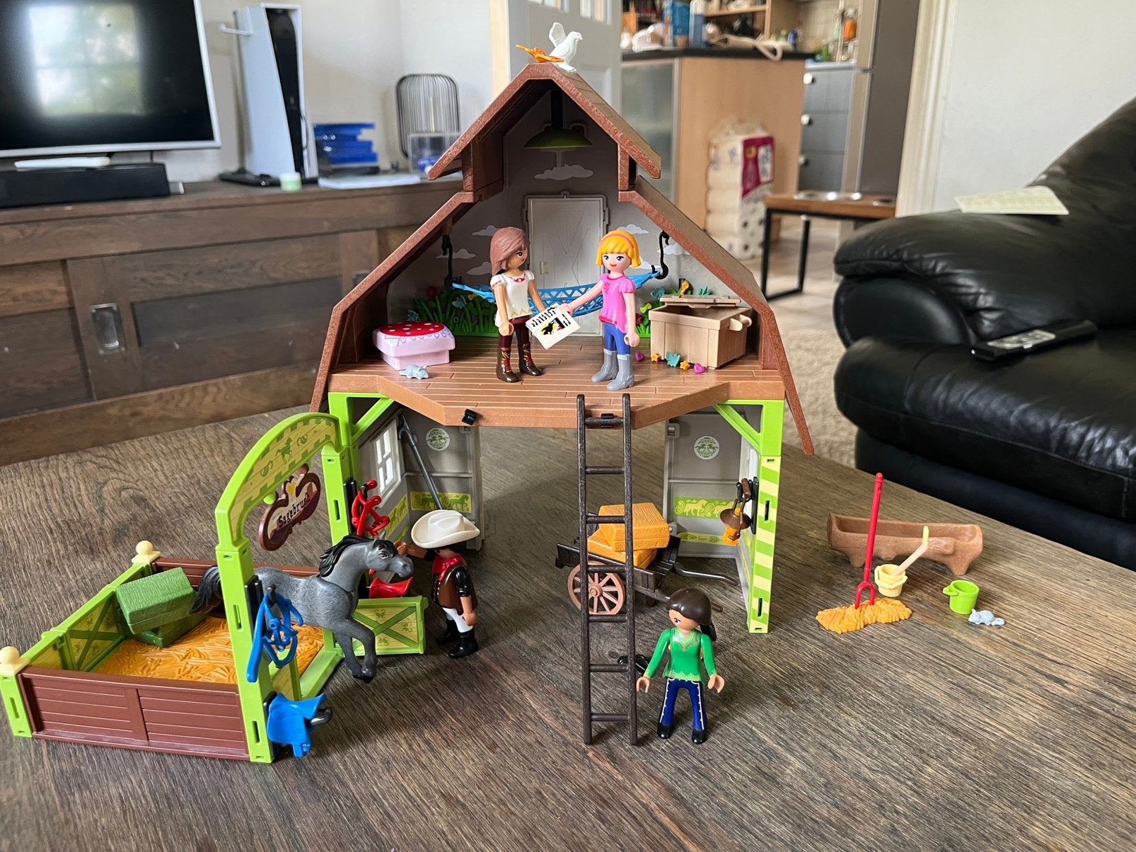 Playmobil Spirit schuur (70118), Ophalen, Gebruikt, Complete set