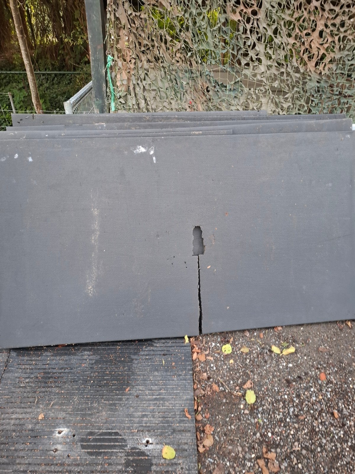 rubberen flexibele  platen 5 cm dik, Ophalen of Verzenden