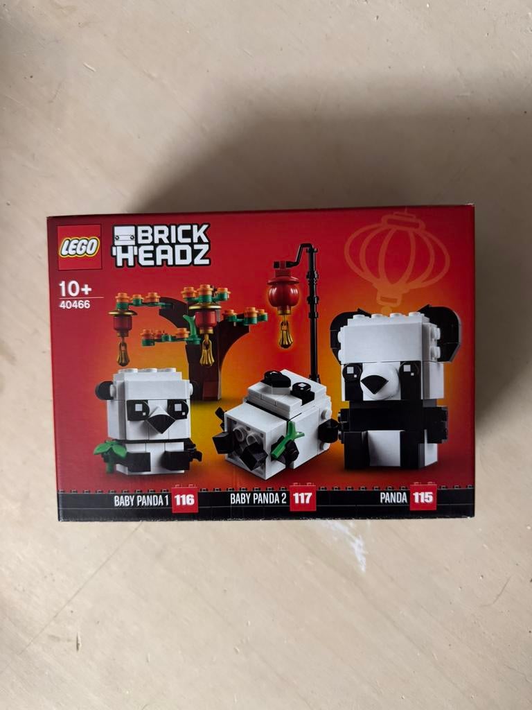 40466 - Lego Panda brickheadz, Kinderen en Baby's, Speelgoed | Duplo en Lego, Ophalen of Verzenden, Nieuw
