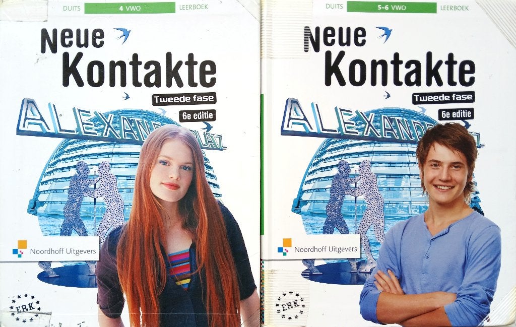 NEUE KONTAKTE 6e ed. complete bovenbouw set DUITS VWO 4/5/6, Boeken, Gelezen, VWO, Duits, Ophalen of Verzenden