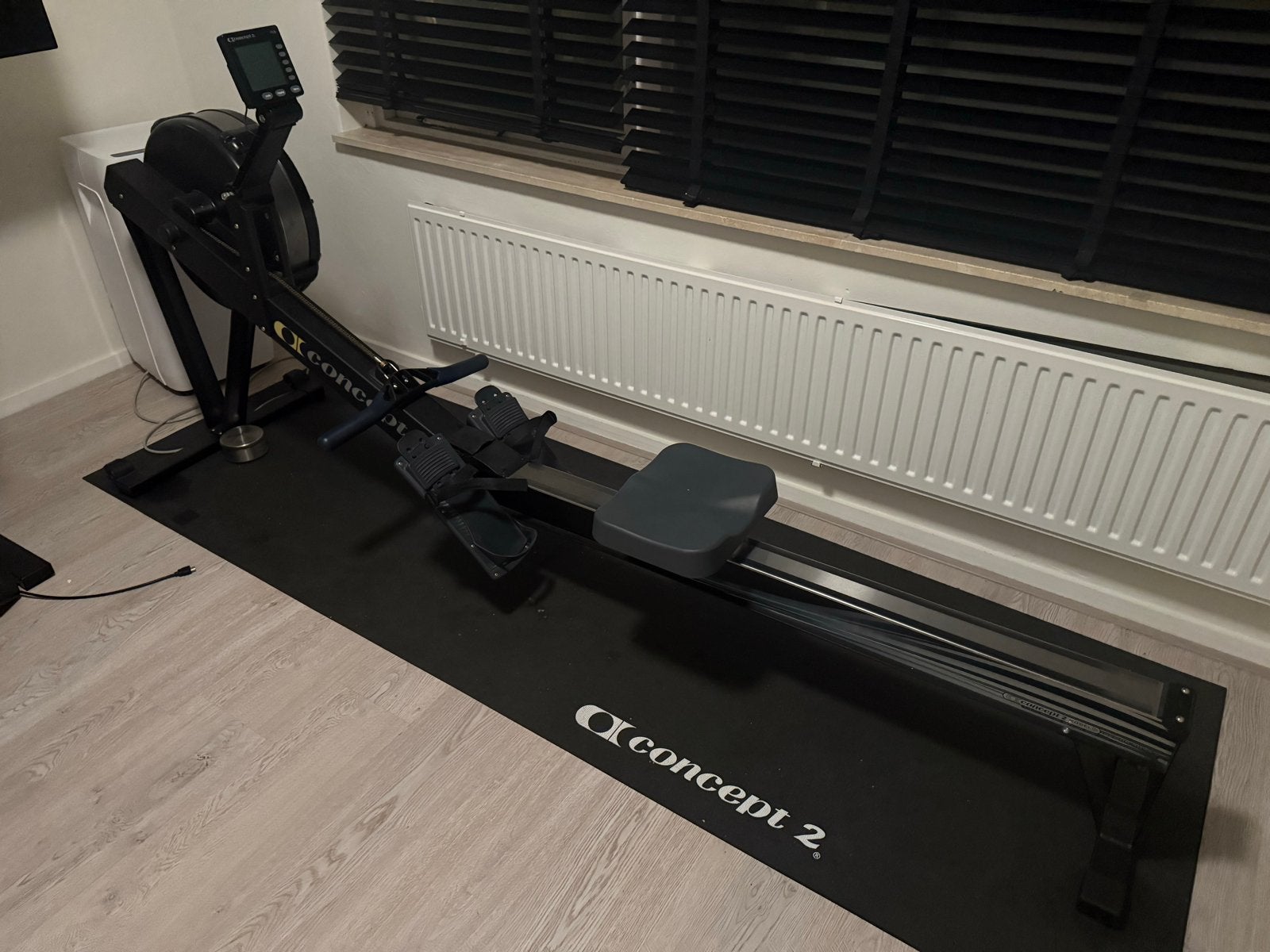 Concept 2 Roeitrainer Model D PM5 - Zo goed als nieuw, Ophalen, Benen, Aluminium, Zo goed als nieuw