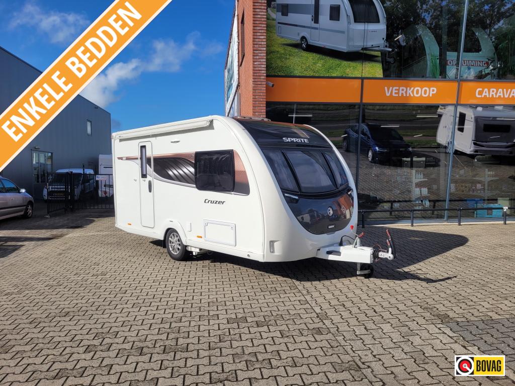 Sprite Cruzer 460 SR, Standaardzit, Tot en met 2, Bedrijf, Schokbreker