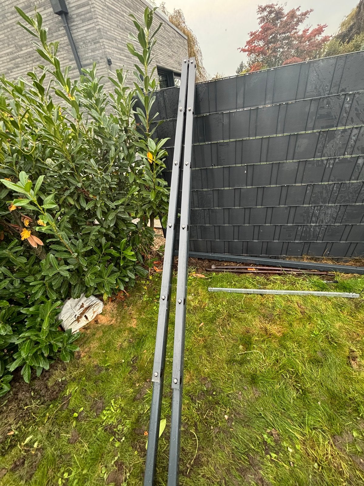 Metalen palen voor tuinafscheiding of constructie, Ophalen, Gebruikt, Minder dan 3 meter, 2 meter of meer