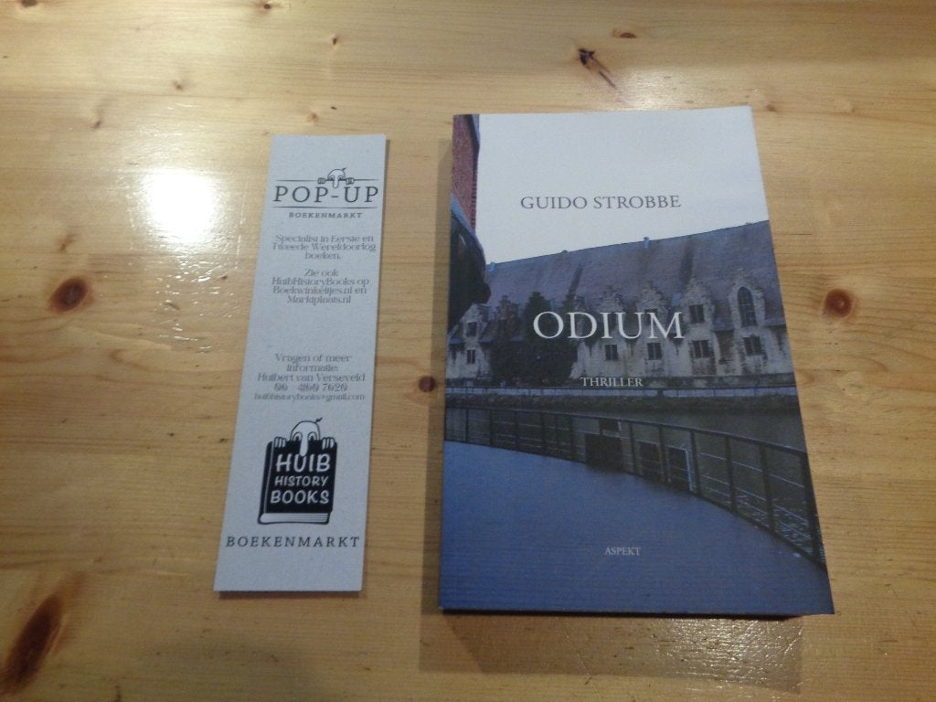 Guido Strobbe - Odium, Boeken, Thrillers, Zo goed als nieuw, België, Ophalen