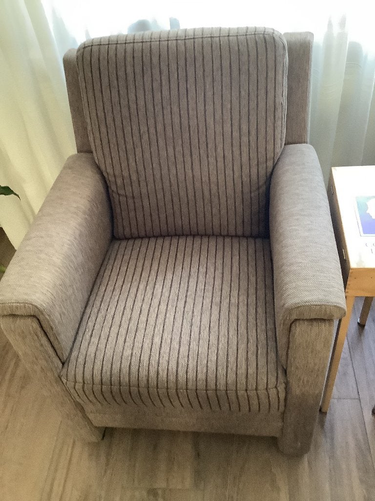 Bankstel plus 2 fauteuils, Ophalen, Gebruikt, 150 tot 200 cm, Tweepersoons