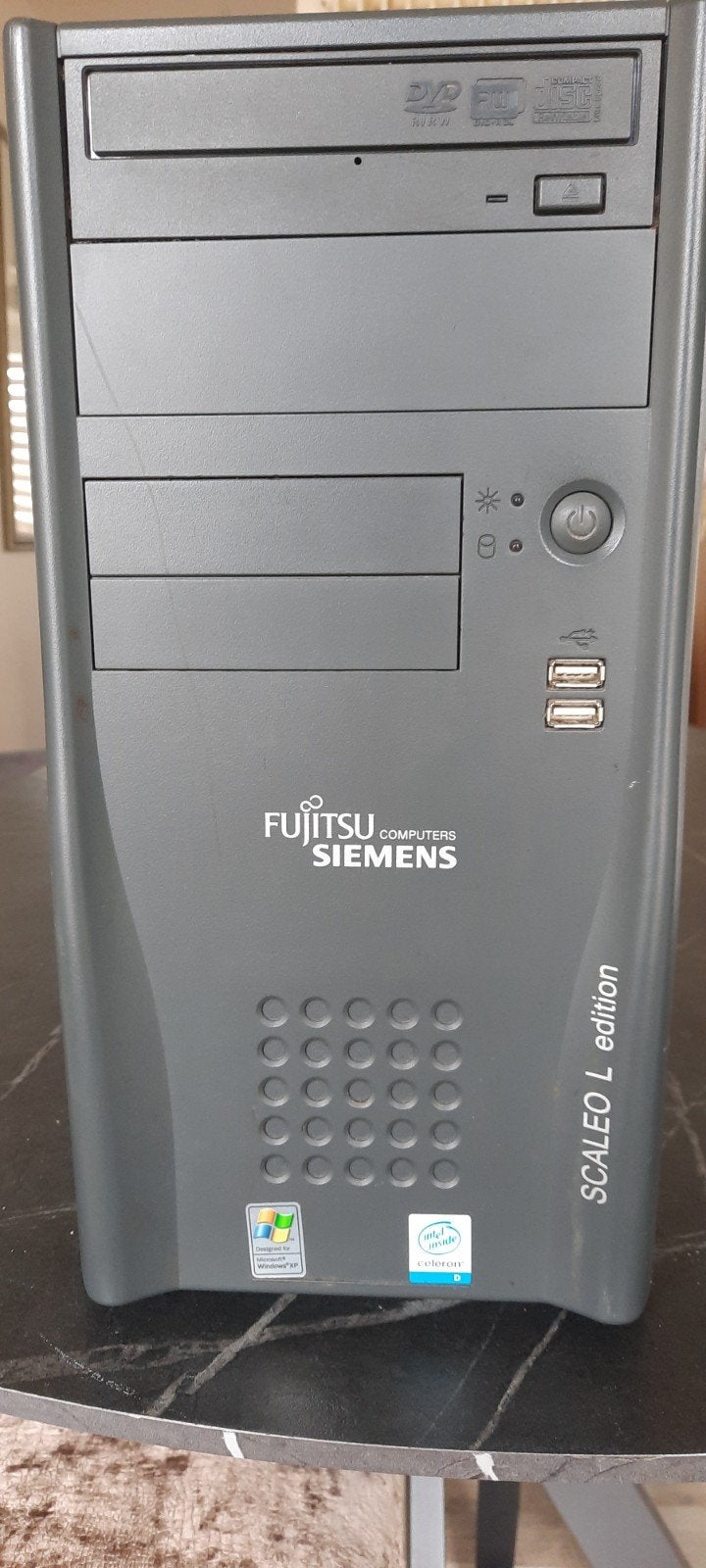 Fujitsu Siemens Scaleo L Edition-P Desktop PC met Windows XP, Computers en Software, Gebruikt, HDD, Minder dan 4 GB, Minder dan 2 Ghz