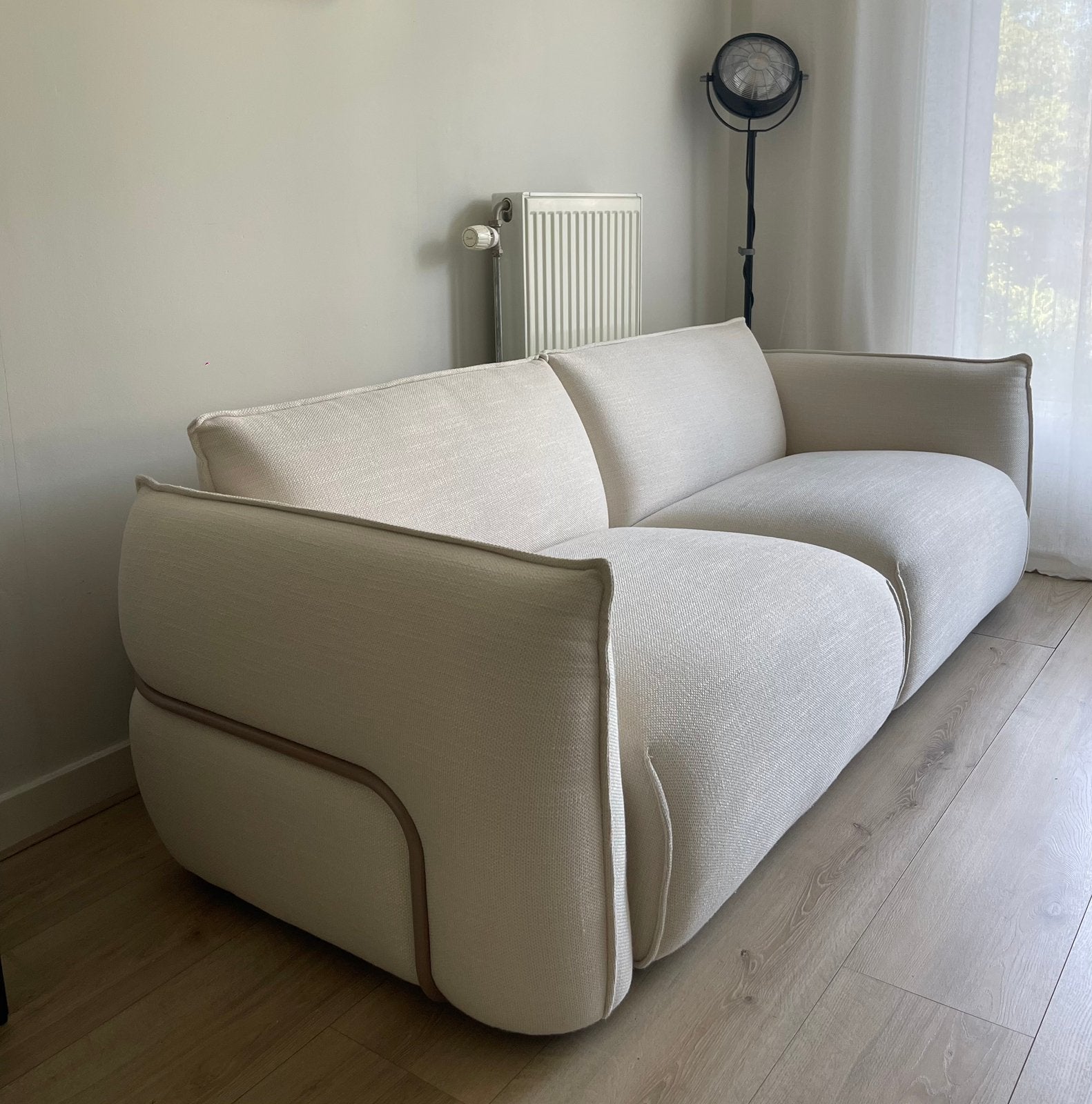 3-zits bank, Huis en Inrichting, Banken | Sofa's en Chaises Longues, Ophalen, Tweepersoons, 75 tot 100 cm, Zo goed als nieuw