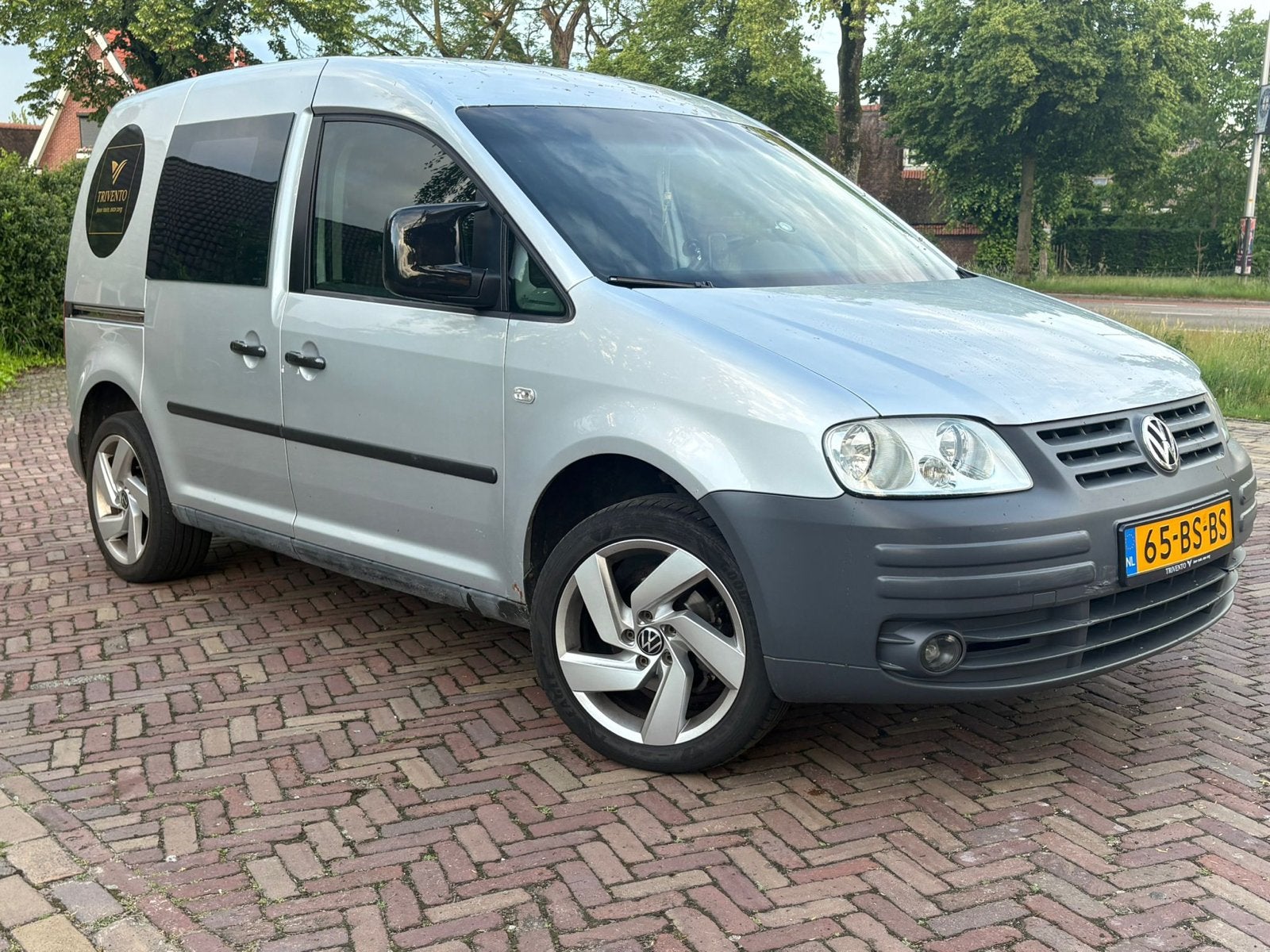 Volkswagen Caddy SDI/APPLE CAR /TREKHAAK/ZIJDEUR/ GTI VELGEN, Auto's, Voorwielaandrijving, Stof, Volkswagen, Origineel Nederlands