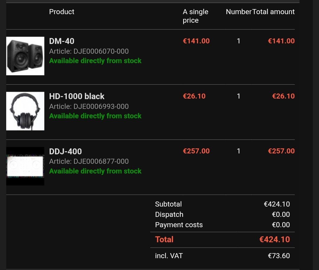 Foto 2 van Pioneer DJ-set: DDJ-400 controller en DM-40 speakers