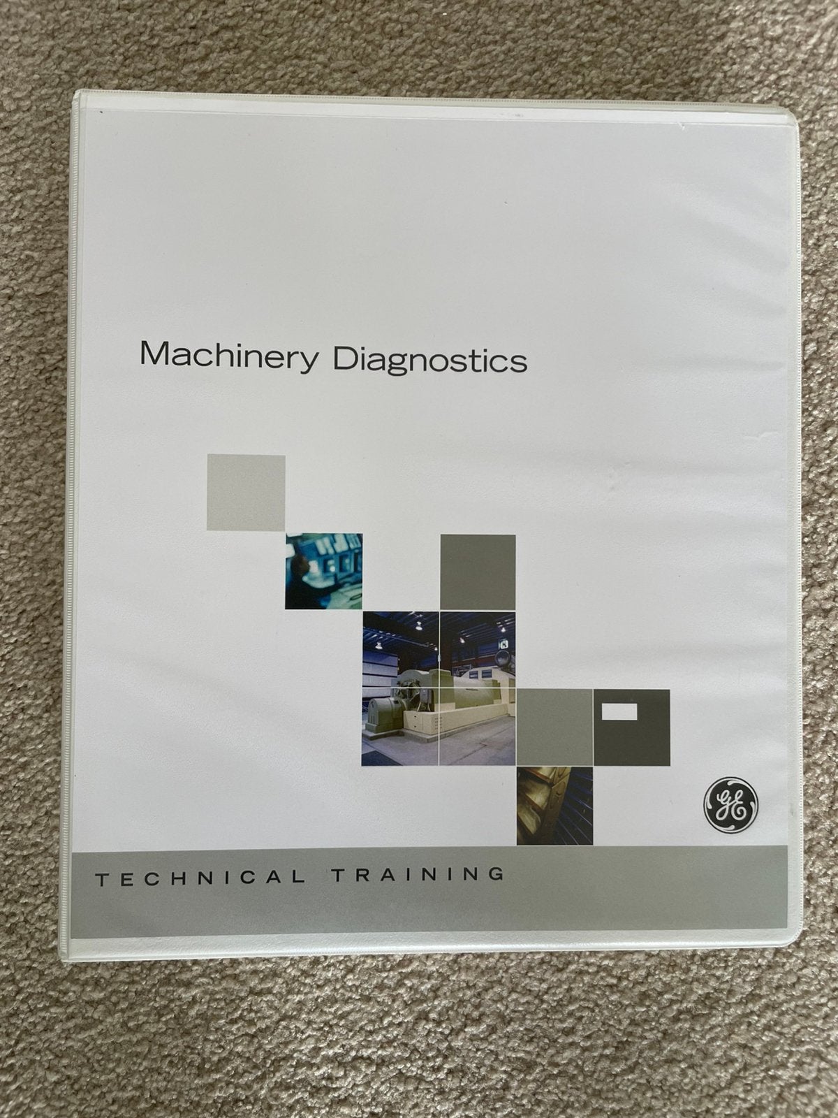 Originele cursusmap Machinery Diagnostics Course GE Engels, Ophalen of Verzenden, Gelezen, Werktuigbouwkunde