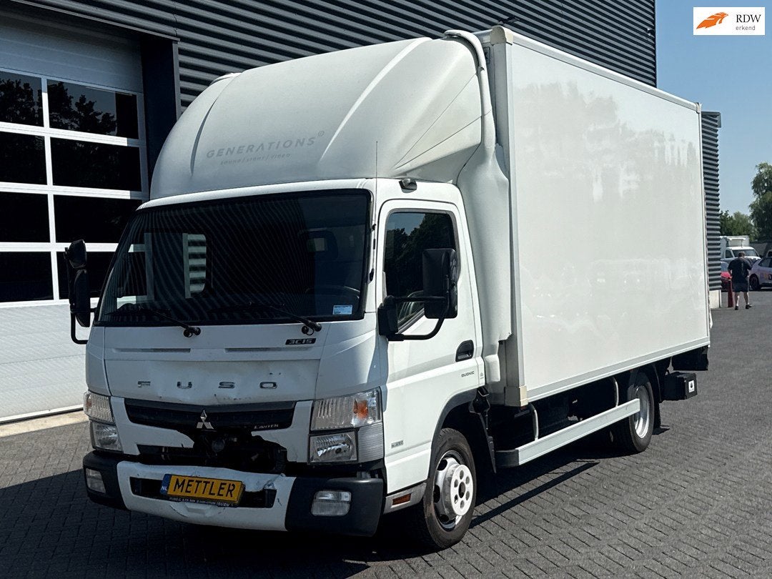 Fuso Canter 3C15 3.0 DI 340 | Dhollandia | Dubbellucht | Cam, Automaat, 2925 kg, Achterwielaandrijving, Gebruikt