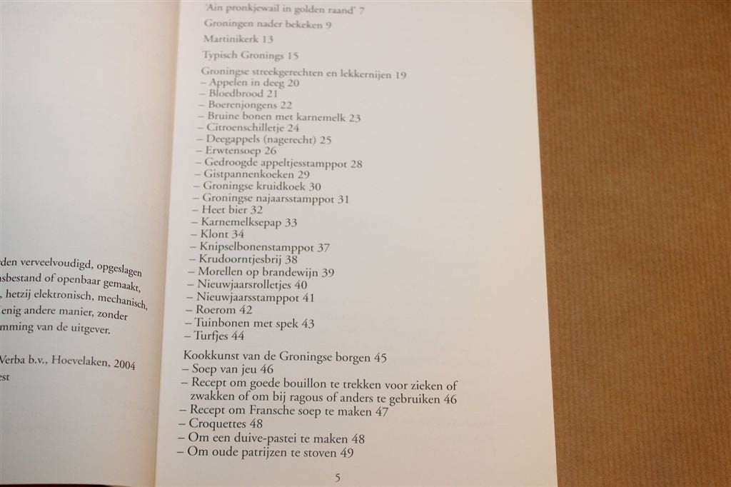 Groningse Pot — Groninger Streekgerechten, Kookboek, Boeken, Ophalen of Verzenden, Gelezen, Italië