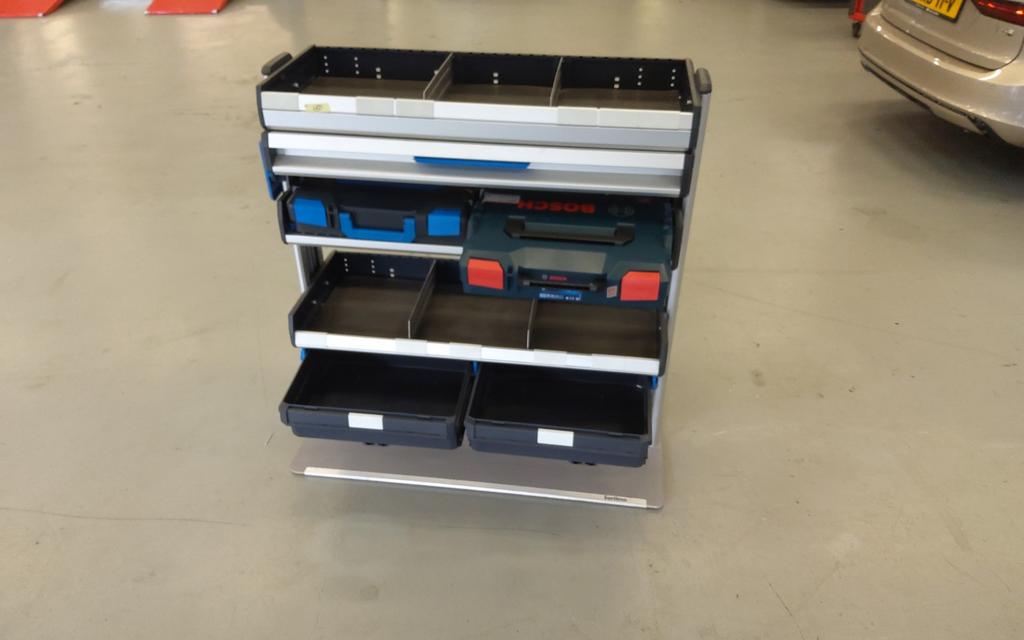 Sortimo SR5 Inbouw Inrichting Bedrijfswagen, Ophalen