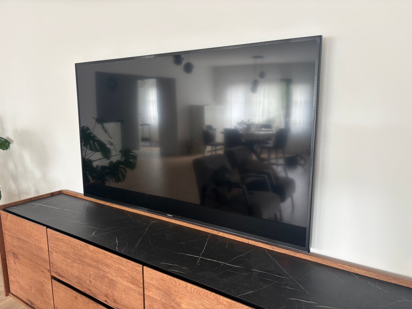 Samsung ultra HD 65inch incl voet en beugel, Ophalen, 50 Hz, Zo goed als nieuw, Samsung