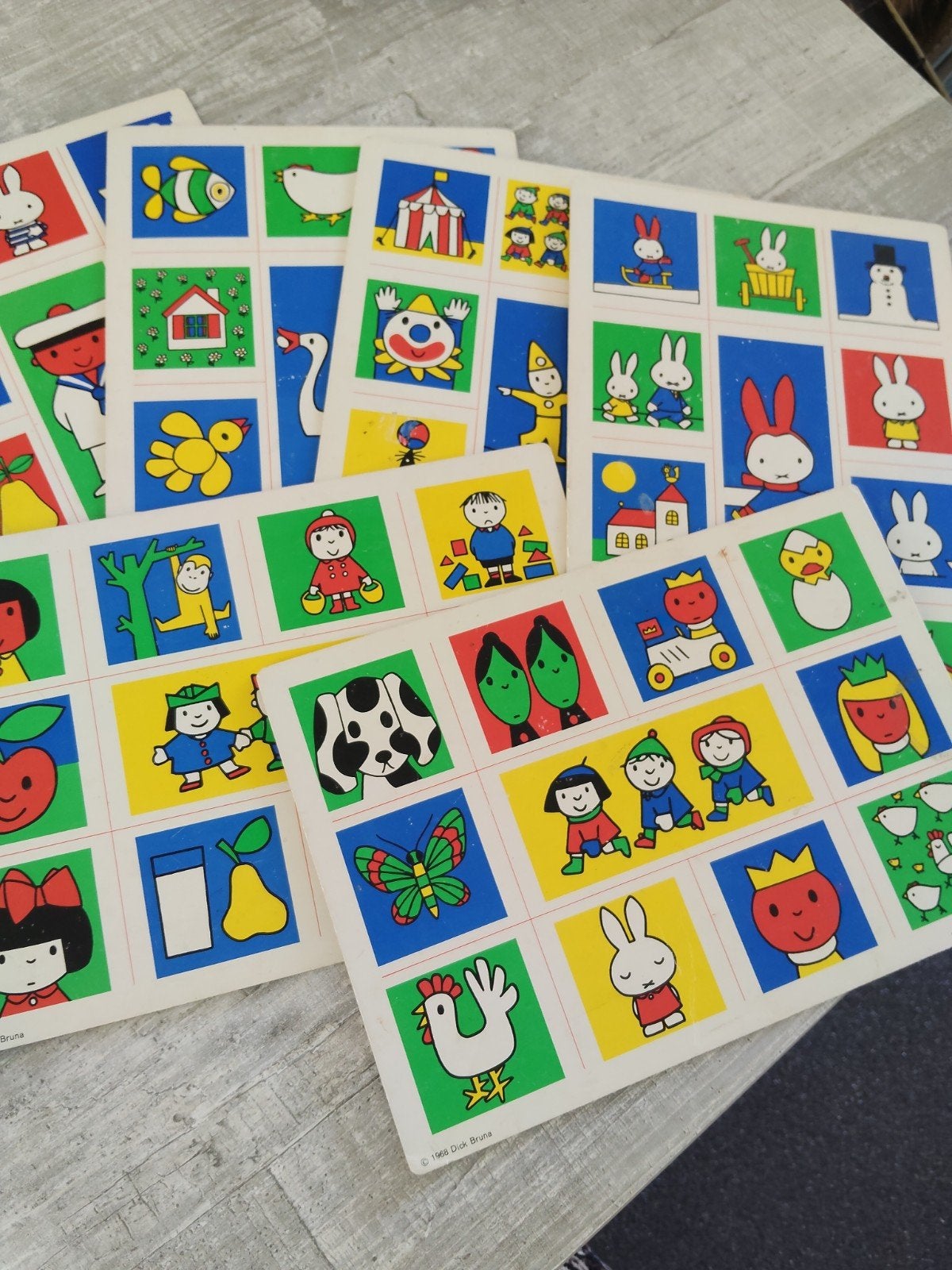 Dick Bruna Lotto - Vintage Spel van Otto Maier Verlag, Een of twee spelers, Ophalen of Verzenden, Gebruikt, Otto Maier Verlag Ravensburg